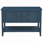 Buffet-Sideboard aus Holz mit Schubladen und unterer Ablage