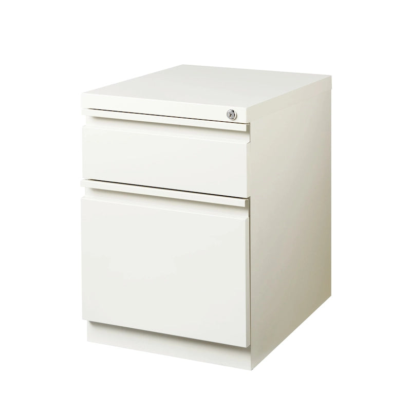 Mobile Two-Drawer Lockable Metal File Cabinet