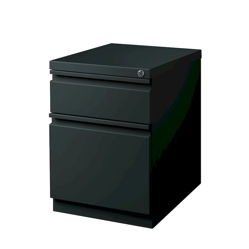 Mobile Two-Drawer Lockable Metal File Cabinet