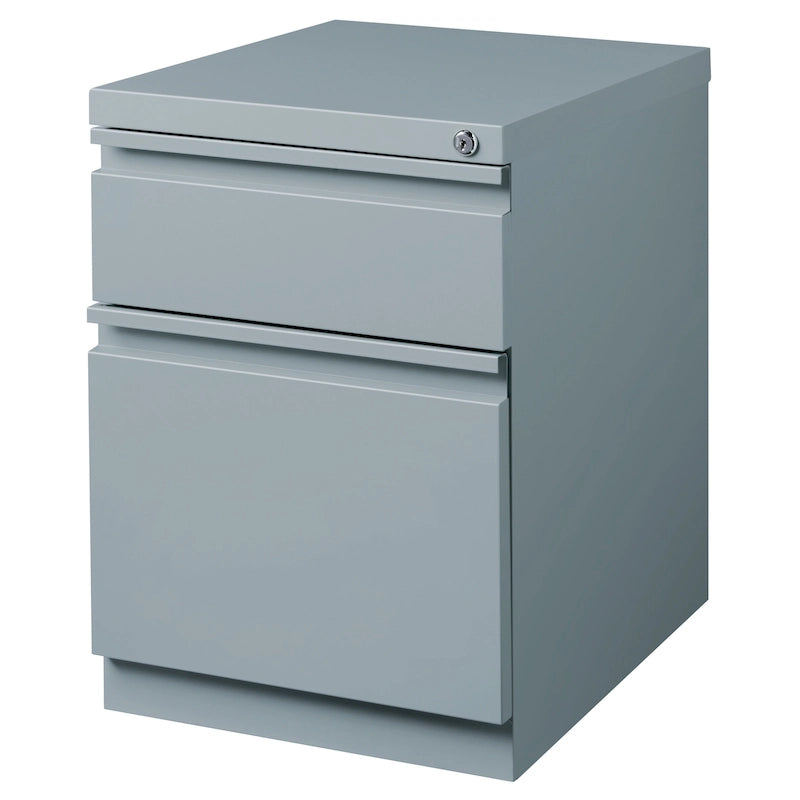 Mobile Two-Drawer Lockable Metal File Cabinet