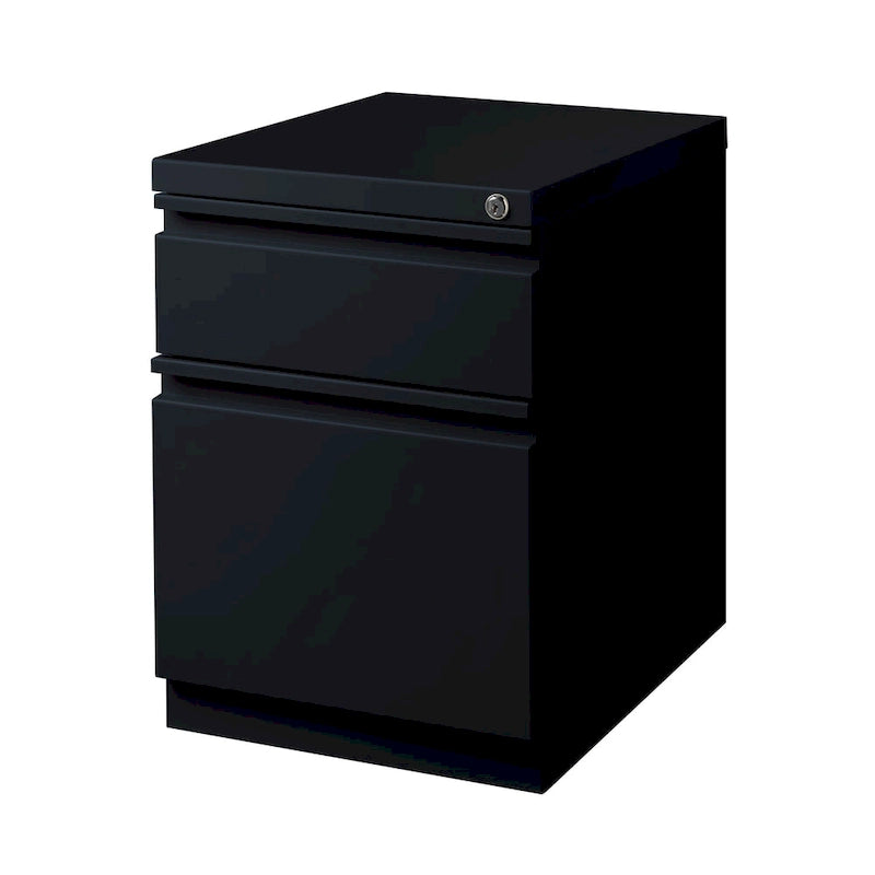 Mobile Two-Drawer Lockable Metal File Cabinet