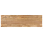 Natural Mango Wood Sideboard - 63 x 18 x 29 in
