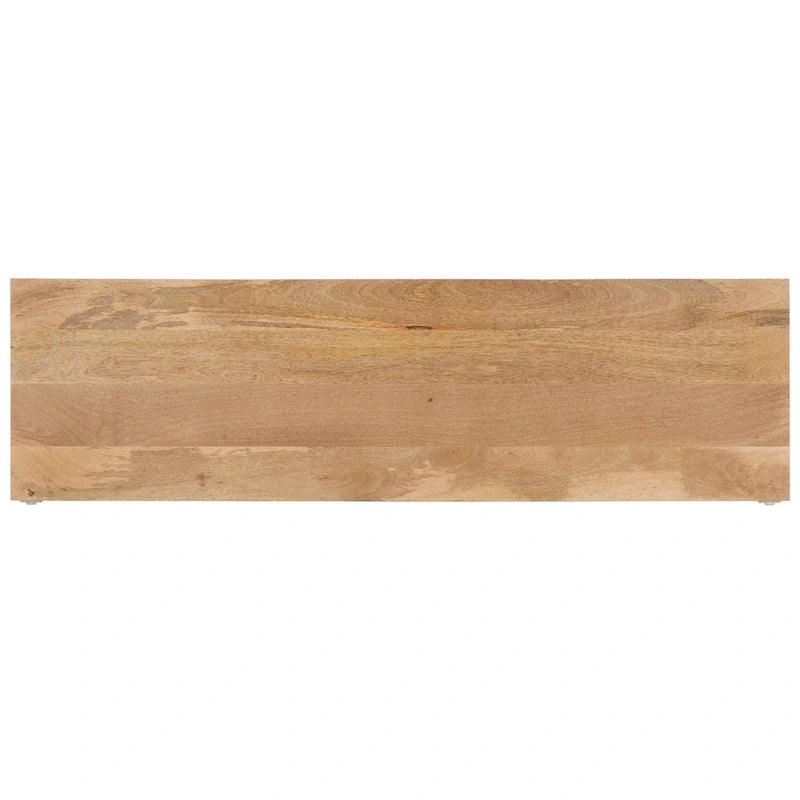 Natural Mango Wood Sideboard - 63 x 18 x 29 in