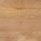 Natural Mango Wood Sideboard - 63 x 18 x 29 in