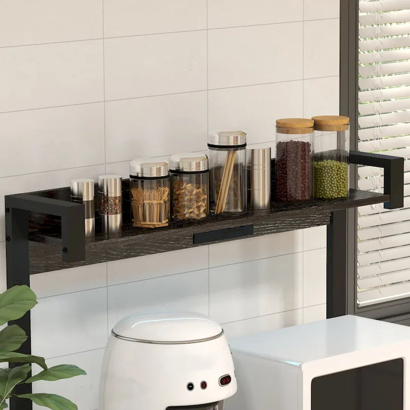 Industrial Baker's Rack with LED Lights and Power Outlets