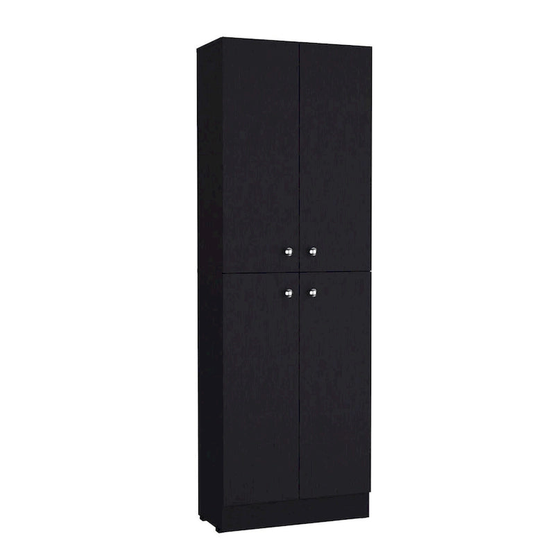 Kitchen Pantry Storage Cabinet with 4 Doors