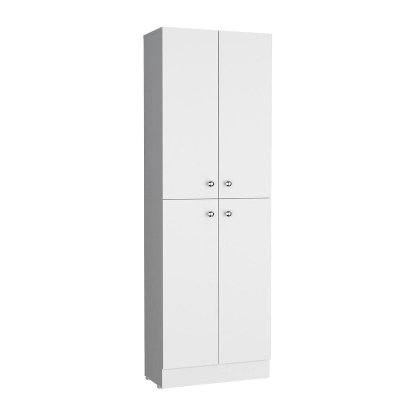 Kitchen Pantry Storage Cabinet with 4 Doors