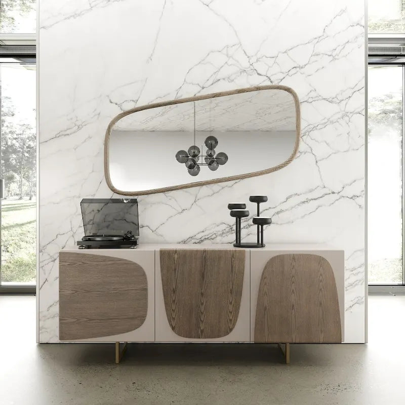 Modrest Wynetta Modern Grey Ash Buffet