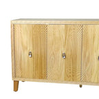 Vintage 4-Door Buffet Sideboard with Adjustable Shelves