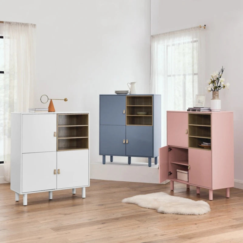Modern Wooden Storage Cabinet with Door