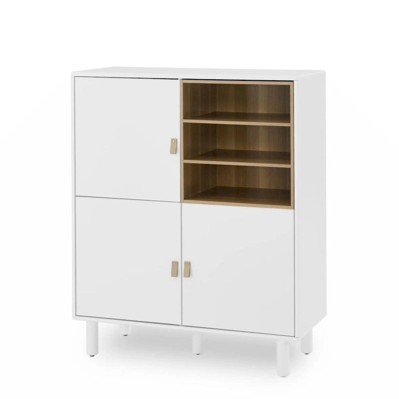 Modern Wooden Storage Cabinet with Door