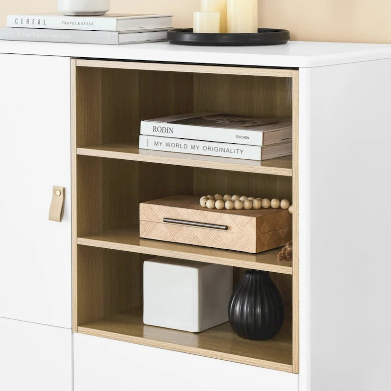 Modern Wooden Storage Cabinet with Door