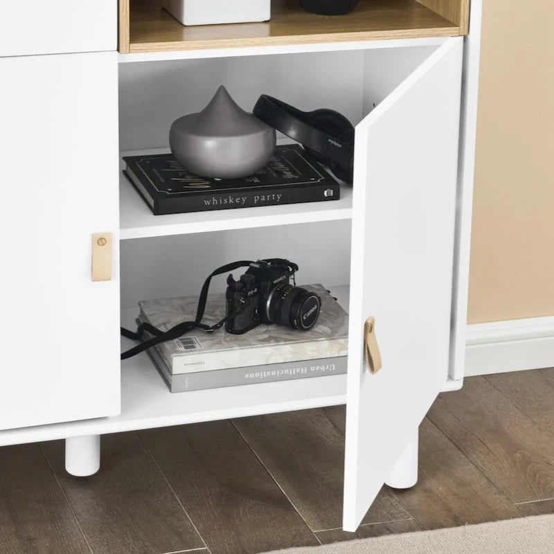 Modern Wooden Storage Cabinet with Door