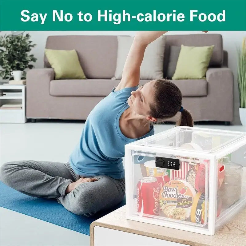 Large Combination Lock Box for Medicine and Snacks