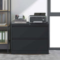 Lockable 2-Drawer Metal Filing Cabinet for Home Office
