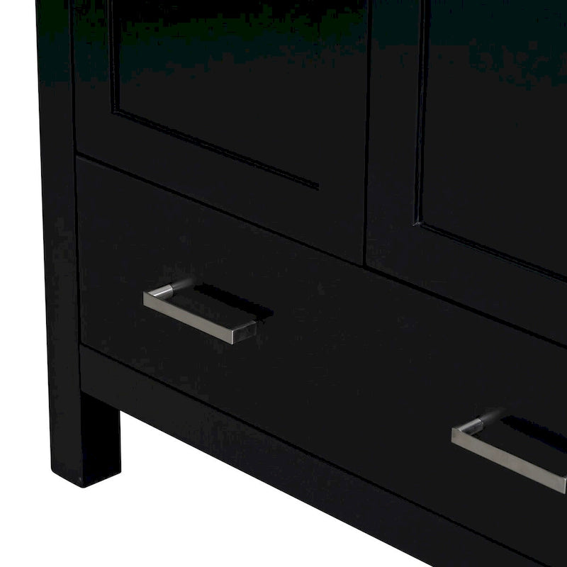 30-Inch Bathroom Vanity with Resin Sink, 2 Doors and Drawer